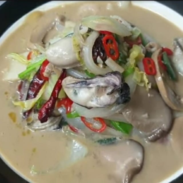 Oyster Champon Noodle.