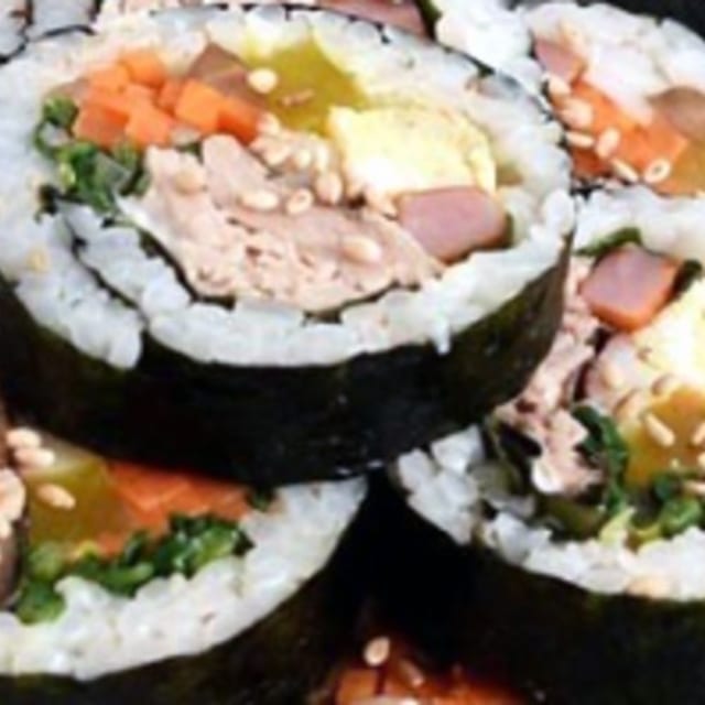 Tuna Salad Gimbap.
