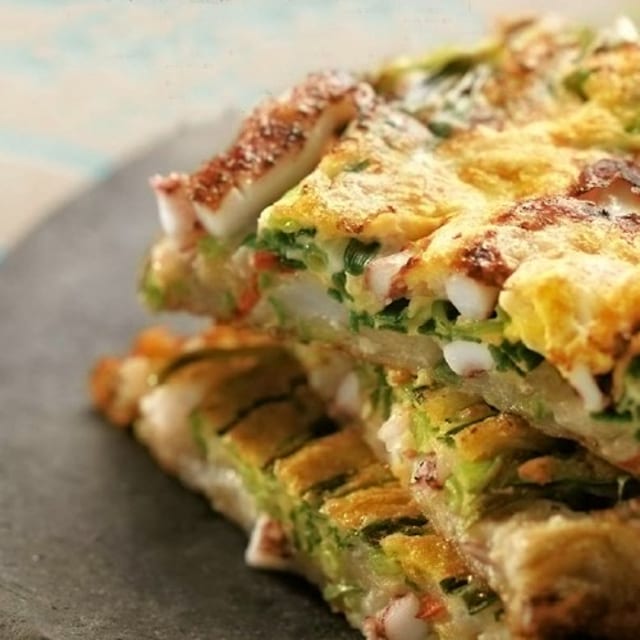 Seafood Pancake.