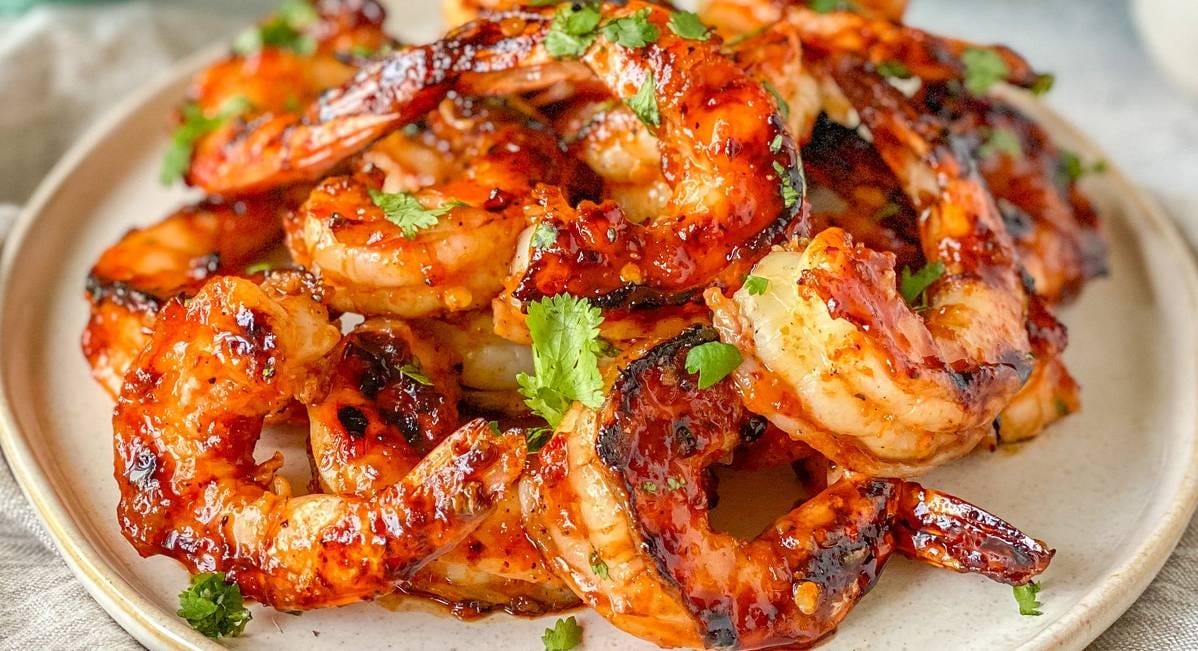 Garlic Butter BBQ Shrimp (새우구이).
